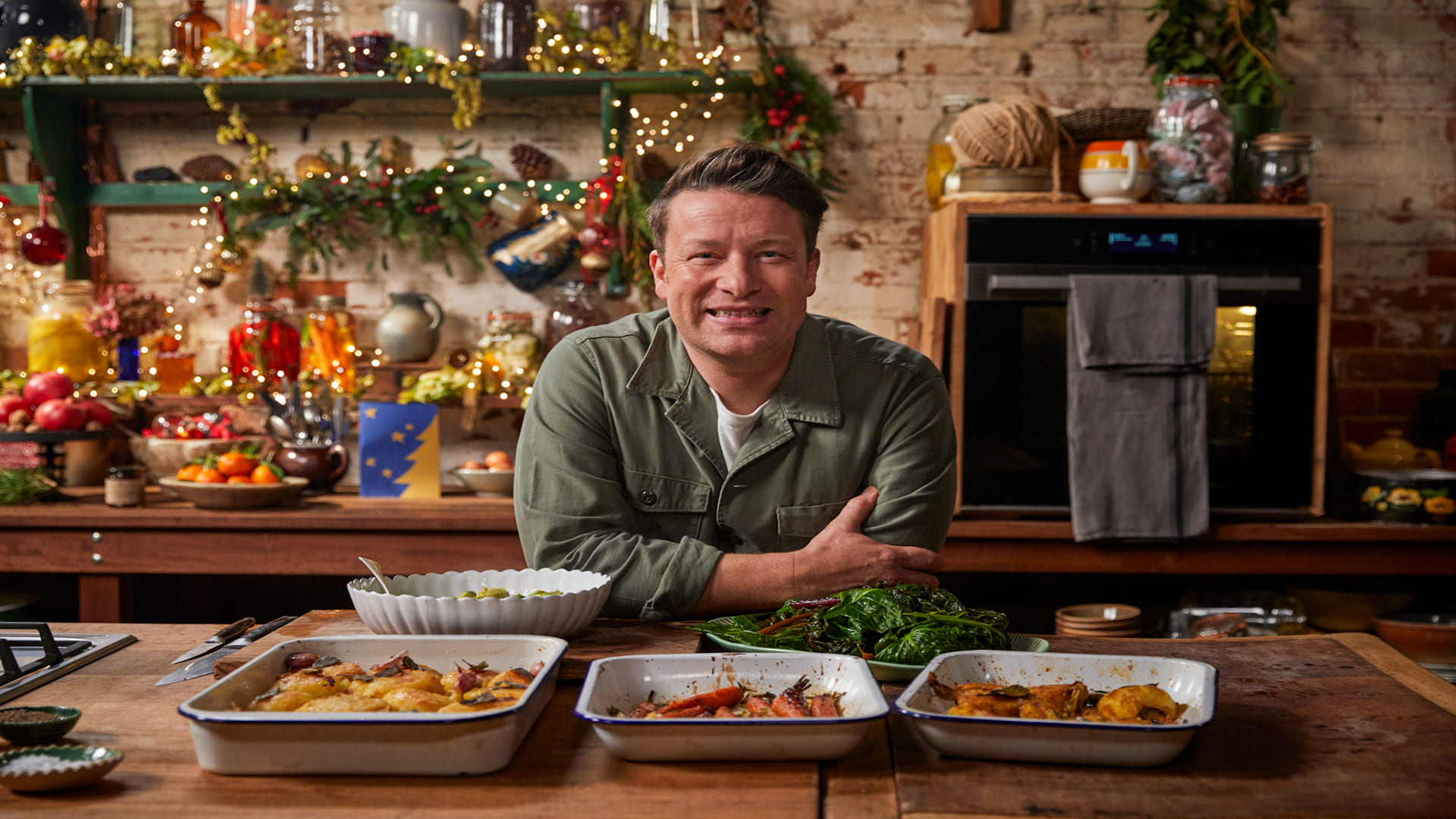 2.Jamie Easy Meals For Christmas